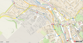 Příjezd do Litomyšle od Tržku a Nedošína