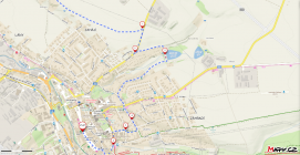 Výjezd z Litomyšle kolem Hlubokého rybníku do Kornic