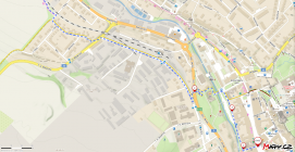 Výjezd z Litomyšle na Tržek