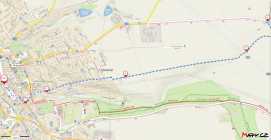 Výjezd z Litomyšle na Suchou a Kozlov